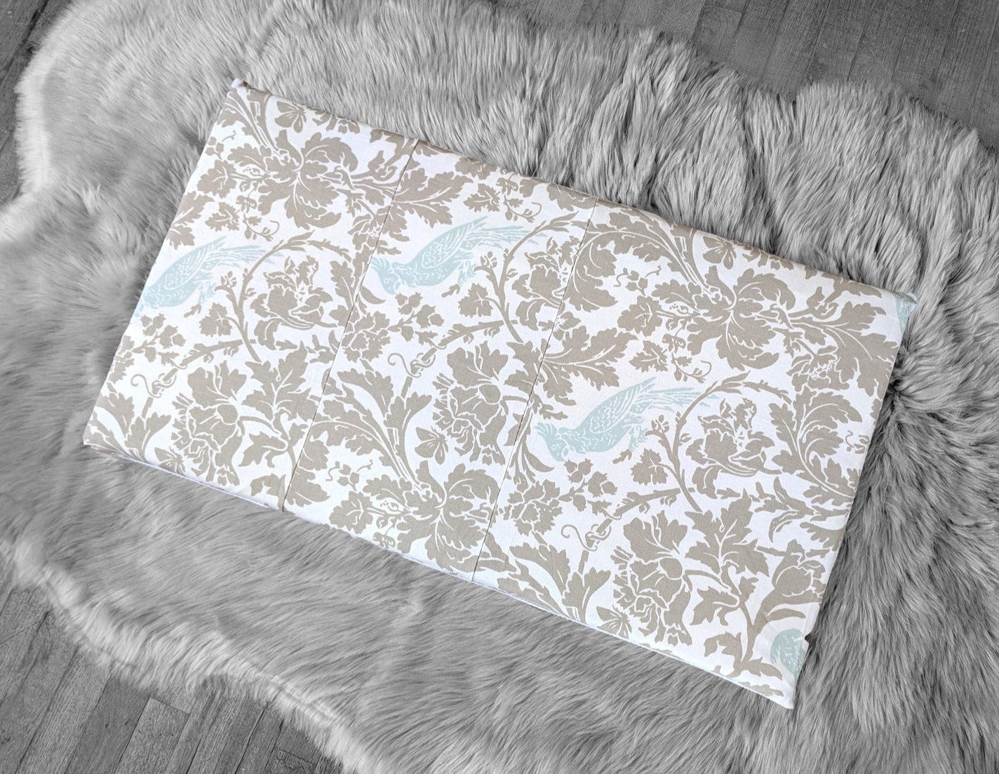 Rockin Cushions IKEA Bench Pad SALE IKEA Bankkamrat, Hemmahos, Stuva Bench Pad Cover Beige Blue Floral Cockatoo Bench Pad Cover